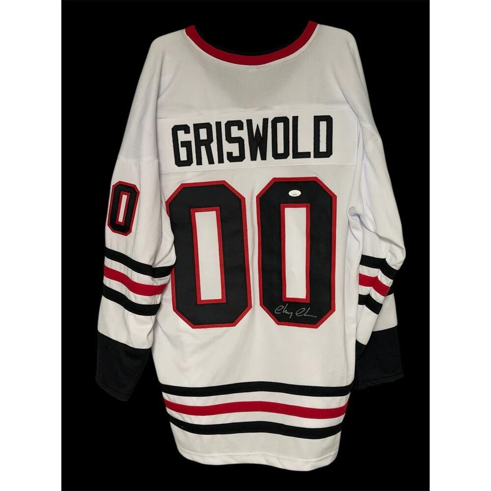 Chevy Chase Signed Custom Jersey“Christmas Vacation” JSA Authenticated